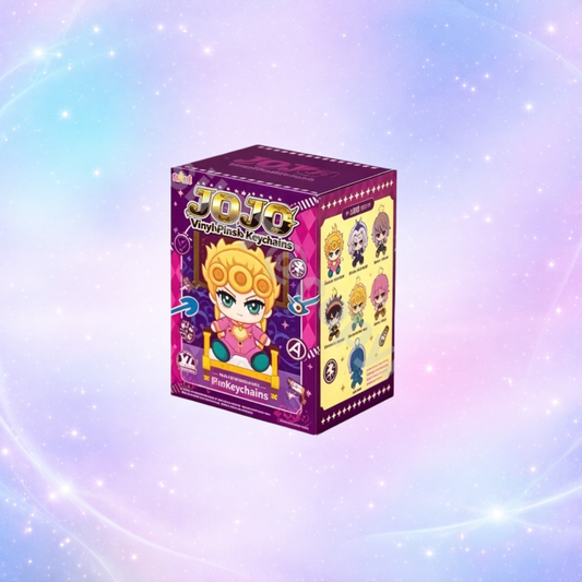 JoJo's Bizarre Adventure – Porte-clés mystères / Vinyl Pin Keychains – Figurines Chibi – Blind Box