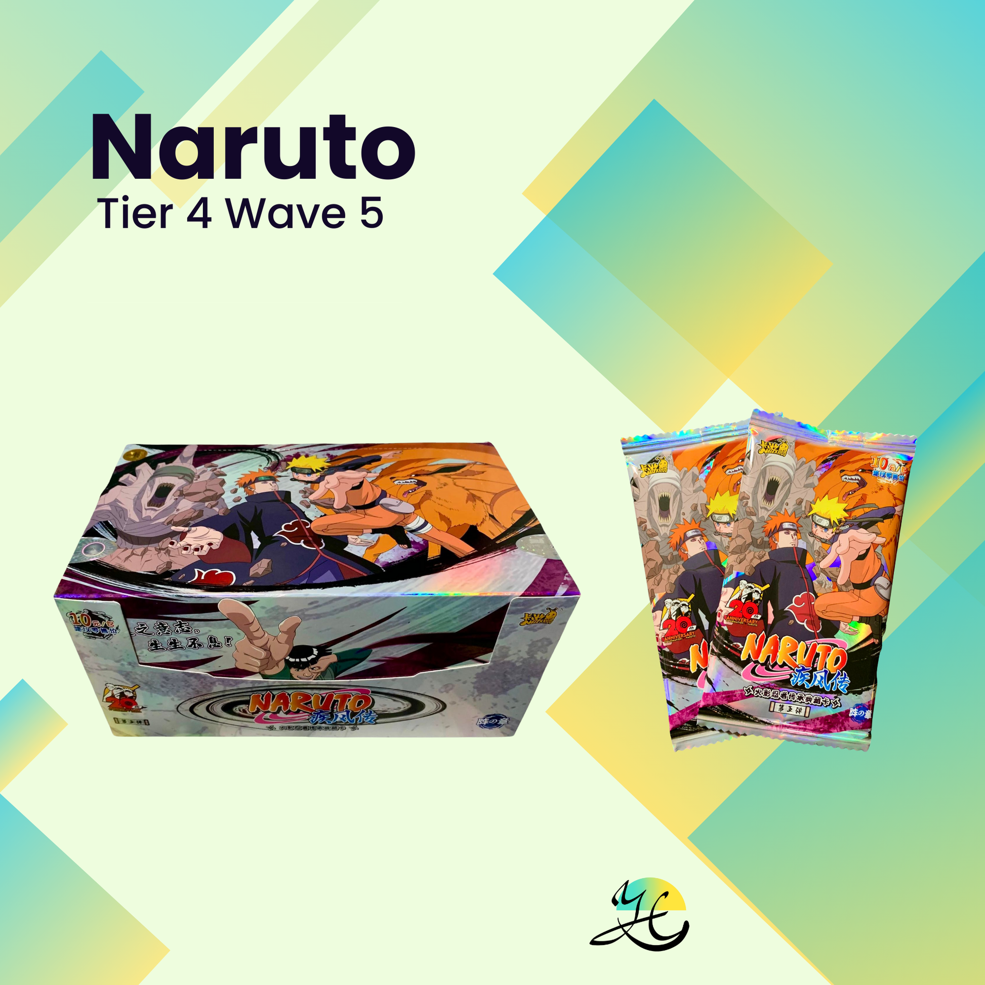 naruto tier 4 wave 5 booster box KAYOU NARUTO: Tier 4 Wave 7 (Array Chapter)