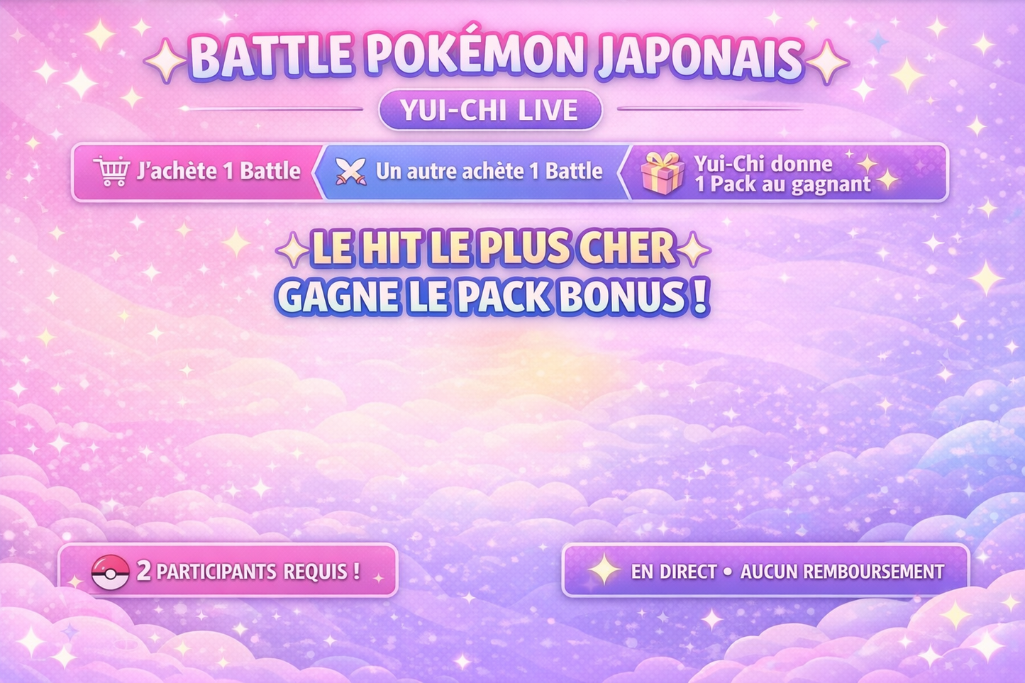 Battle Pokémon Japonais – Yui-Chi Live