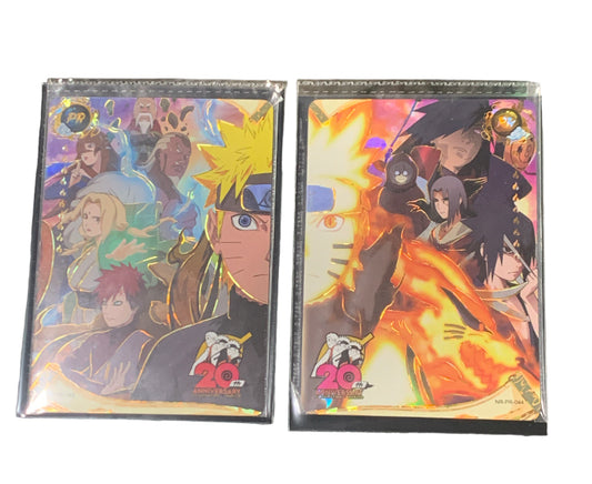 Promo 43-44 Naruto, promo card set 2 cartes