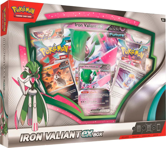 Pokémon Roaring Moon/Iron Valiant EX Box