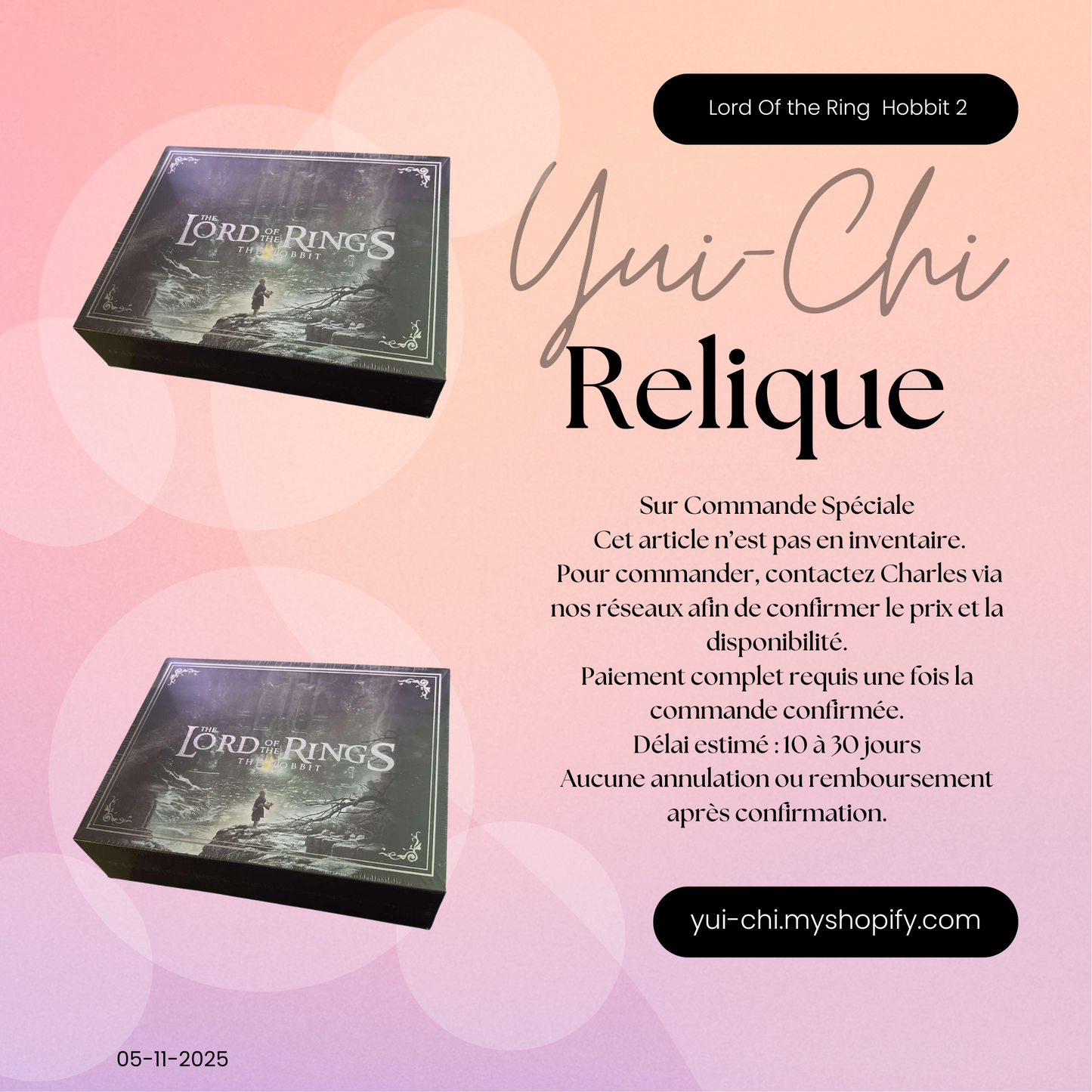 Ensemble de Produit #1