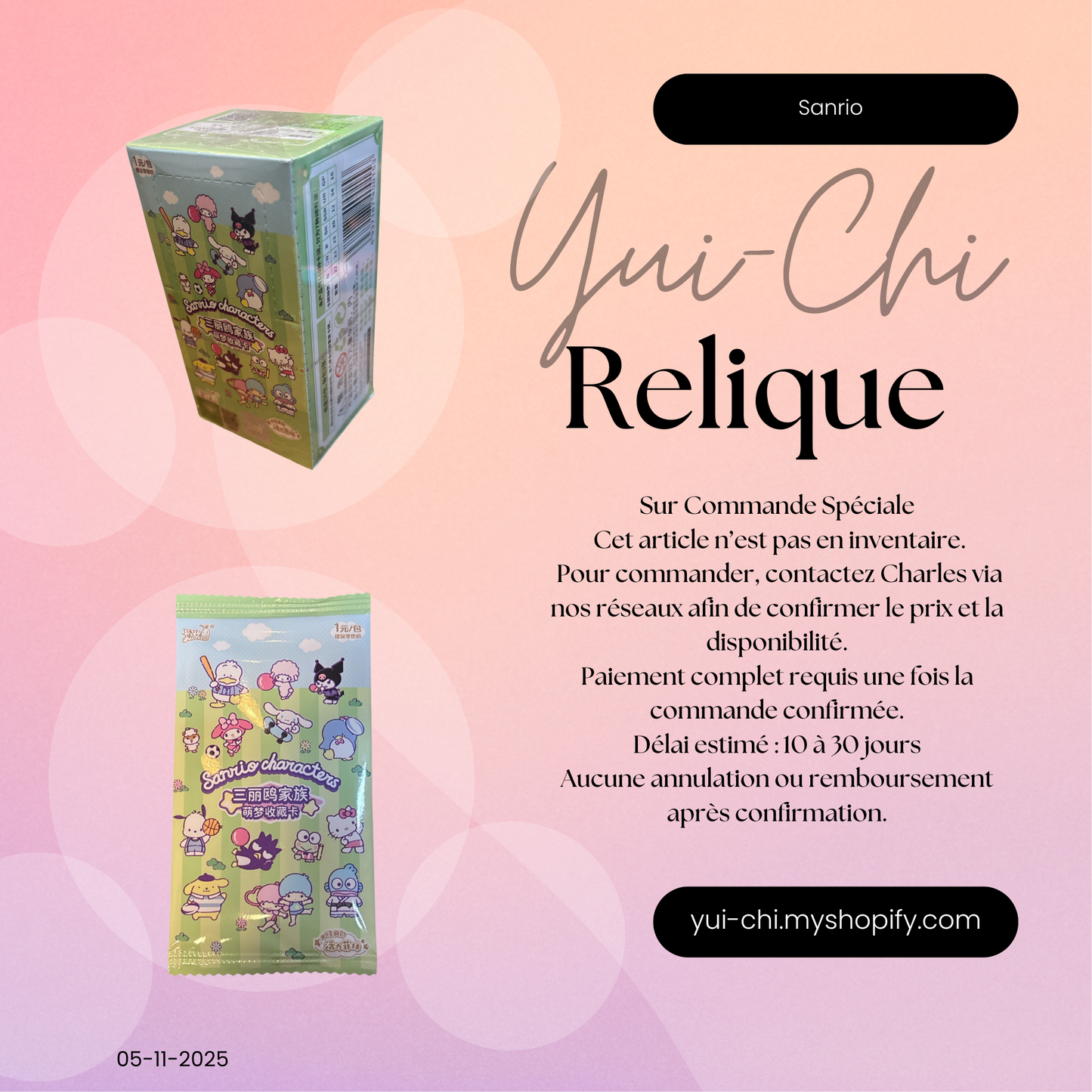 Ensemble de Produit #1