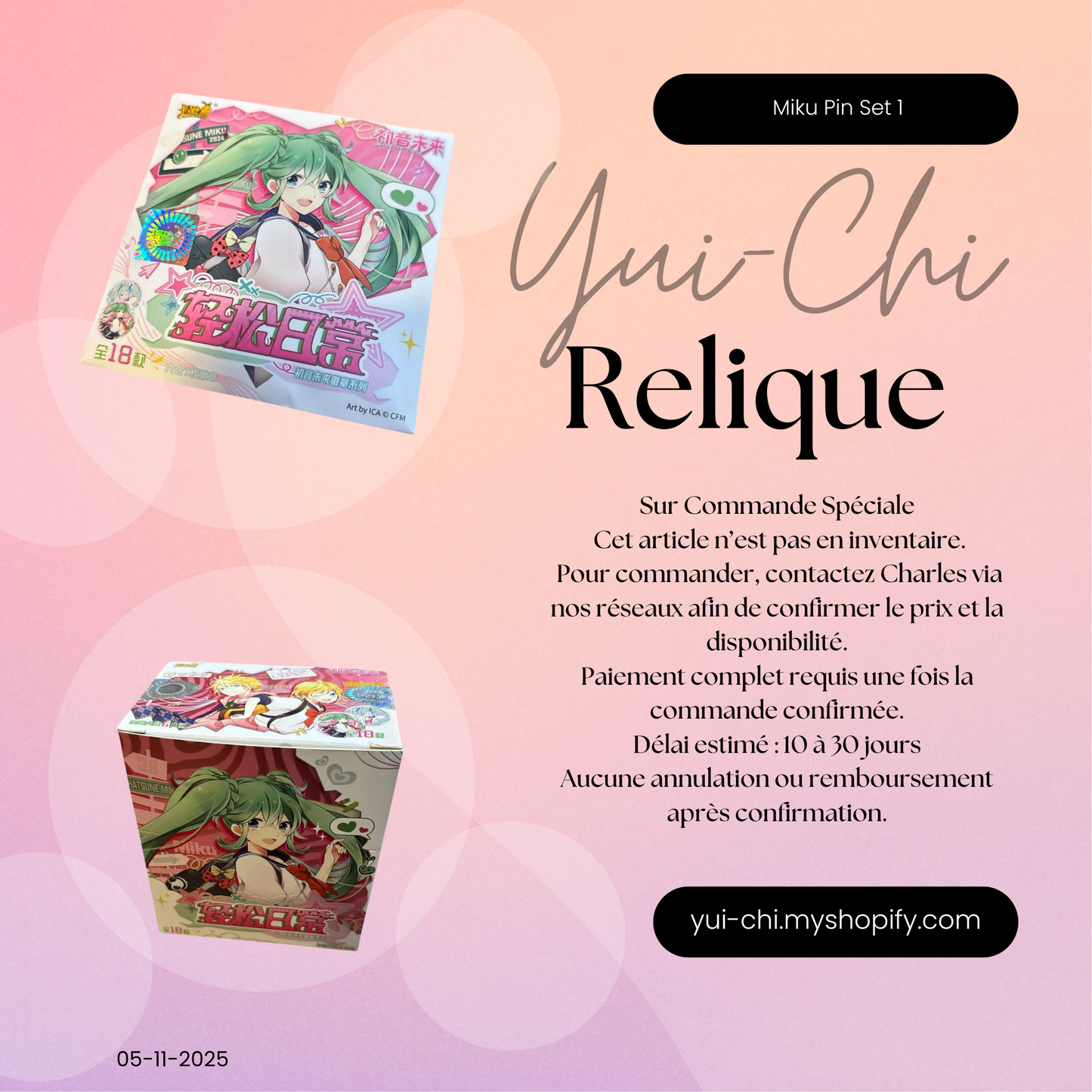 Ensemble de Produit #1