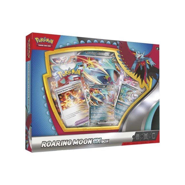 Pokémon Roaring Moon/Iron Valiant EX Box