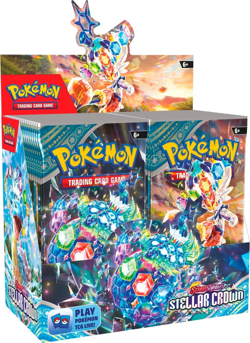 (nouveau Produit)Pokémon Stellar Crown Booster box /Paquet individuelle