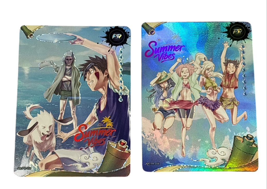 Naruto (Summer time) Carte promo set de 2 cartes