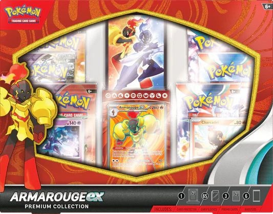 Pokémon Armarouge EX Premium collection box