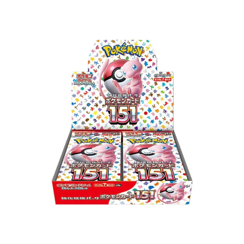 Pokémon Japonais 151 Booster box/Paquet