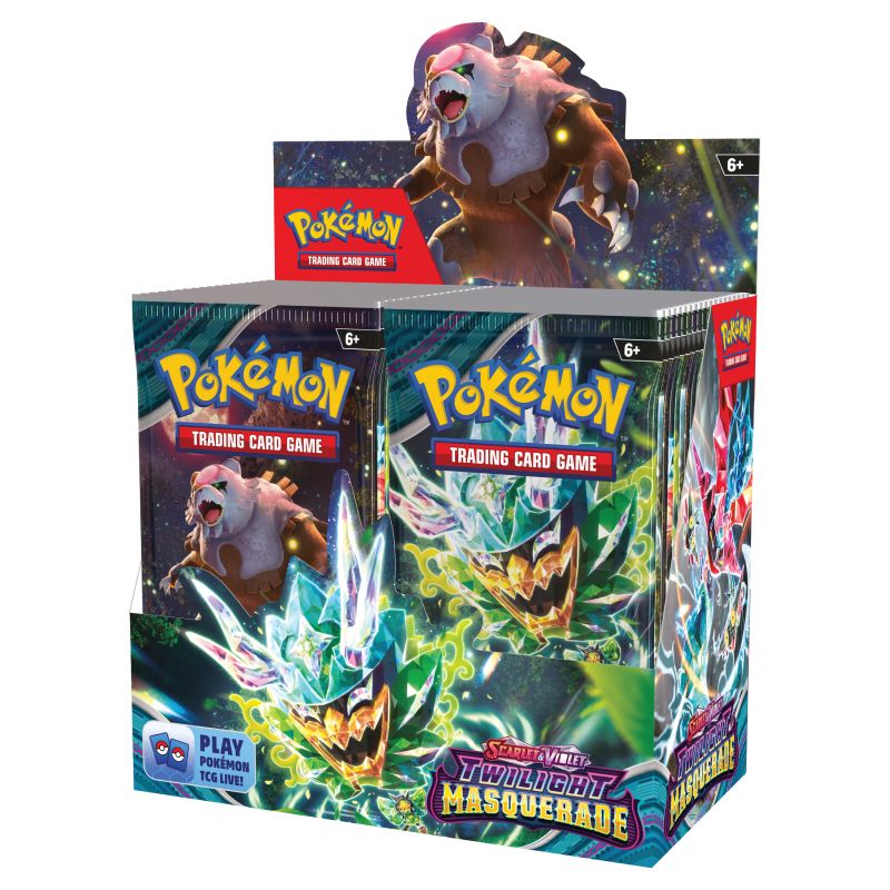 Pokémon Twilight Masquerade Booster box /Paquet individuelle