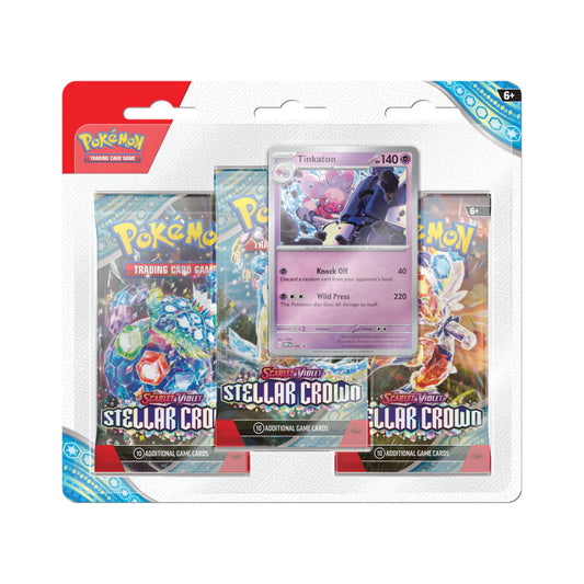 Pokémon stellar crown 3 Pack blister