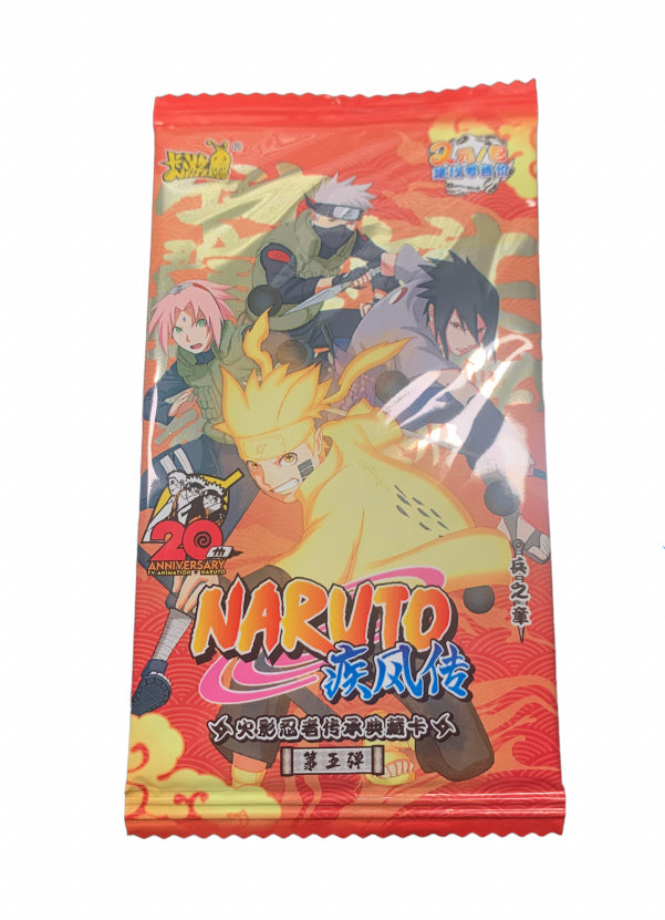 Naruto Booster box/Rouge Paquet/Rouge 20ieme Tier 2 Wave 5