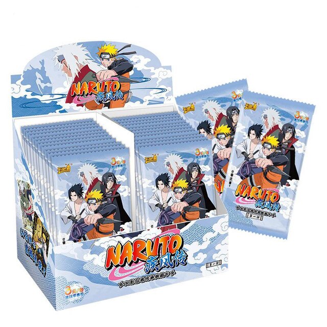 Naruto Sasuke itachi Box/bleu ciel Paquet/bleu ciel Tier 2.5 Wave 1