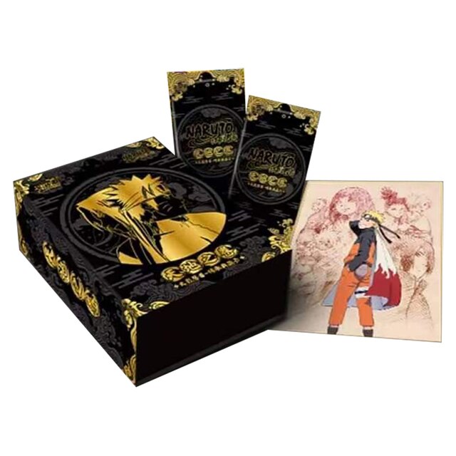 Naruto Deluxe Noir Edition Naruto Sasuke Box