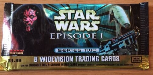 Star wars Widevision Series 2 Booster packs